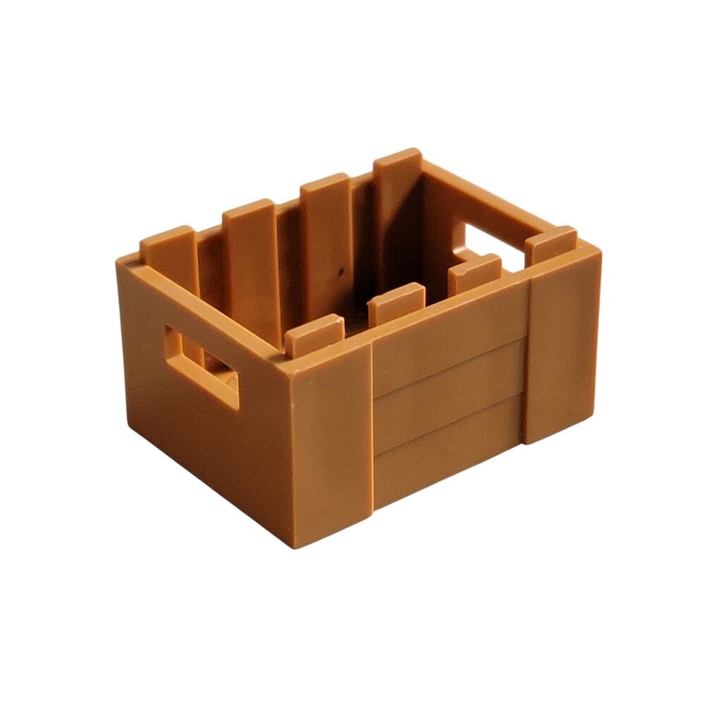 LEGO Crate with Handholds 30150‎ Medium Nougat Accessory Piece Part Replacement